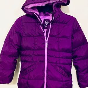 Wonder Nation Girls Bubble Puffer Jacket